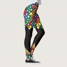 Legging Trancando-me para cima de pernas de Pop