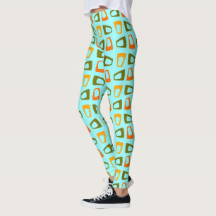 Legging Trapezoides Retro