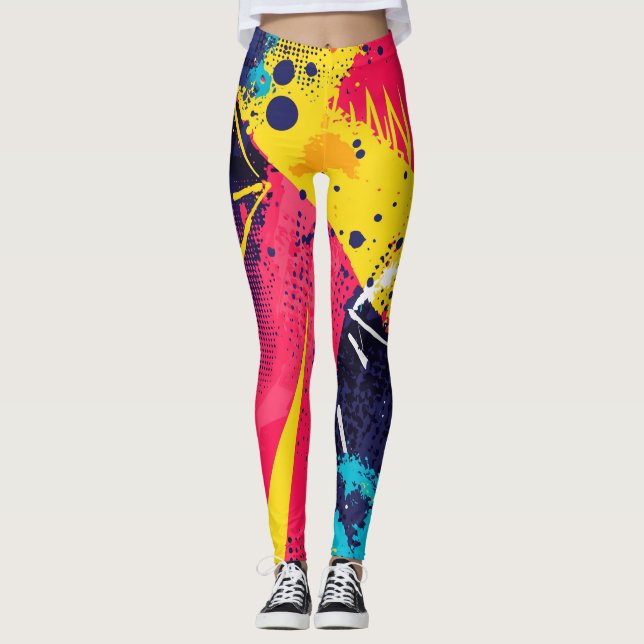 Legging Travesseiro de Destaque (Frente)