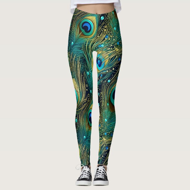 Legging Travesseiro Peacock Passion (Frente)