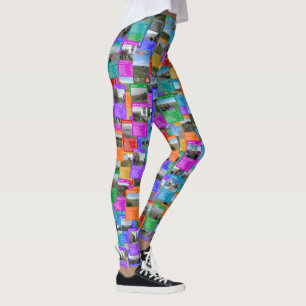 Legging Treadmill Executar Trumps Jogo de Cartão Executan
