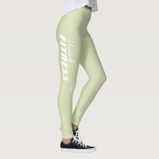 Legging Treino de Dança Fitness Verde Pastel Academia