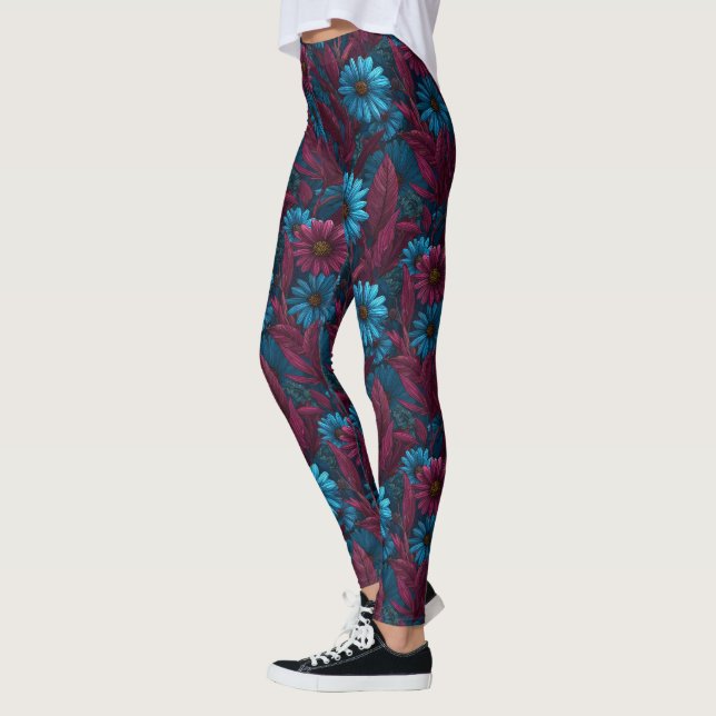 Legging Treino de Levantamento de Peso Pétala Daisy Clássi (Esquerda)