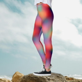 Legging Trendy Colorful Aurora Borealis - Luzes do Norte