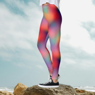Legging Trendy Colorful Aurora Borealis - Luzes do Norte