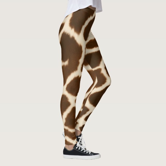 Legging Trendy Elegant Cow Faux Leather Collection (Direita)