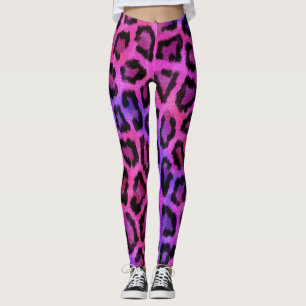 Legging Trendy Na moda Leopard Pattern
