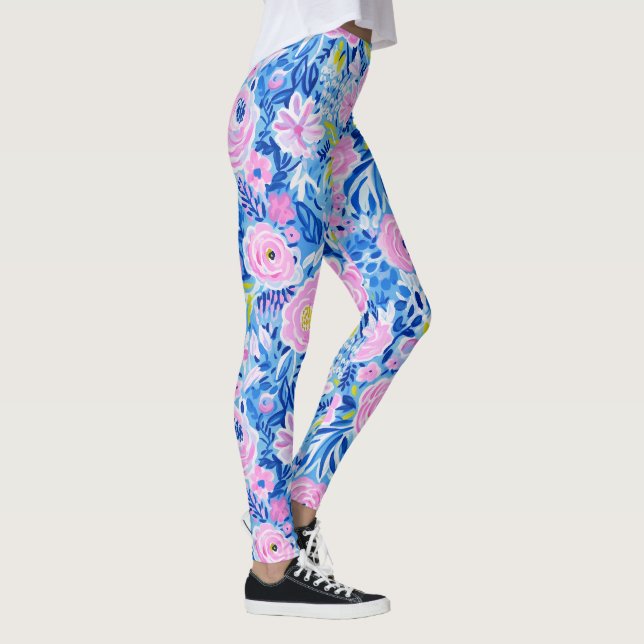Legging Trendy Vibrant Summer Resort Chic Fashion (Direita)