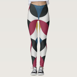 Legging Trendy White Burgundy Blue Black Yellow Fashion