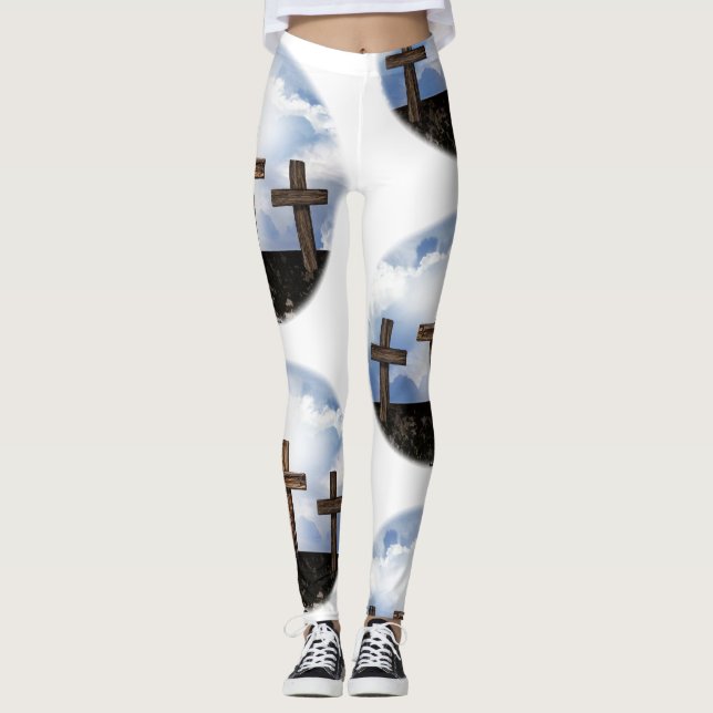 Legging Três Cruzes Rústicas (Frente)