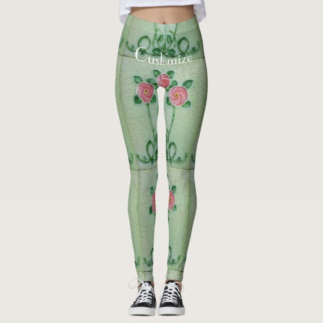 Legging Três Rosas Rosa Thunder_Cove (Frente)