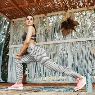 Legging Triângulo abstrato Linhas