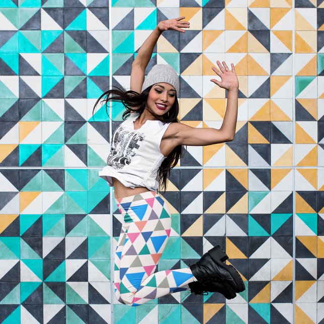 Legging Triângulo Multicolores (Criador carregado)