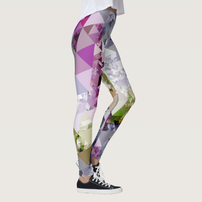 Legging Triângulo sem descontinuidades Padrão IV + suas id (Direita)