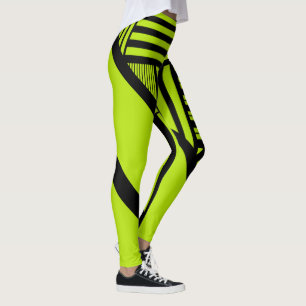 Legging Triângulo - Verde limão