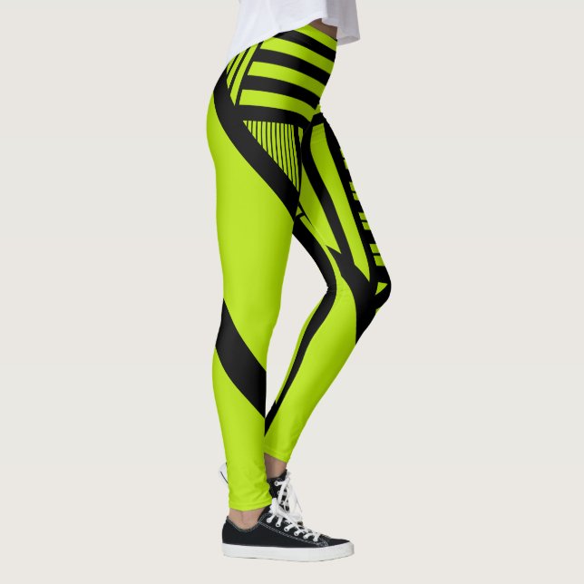 Legging Triângulo - Verde limão (Direita)
