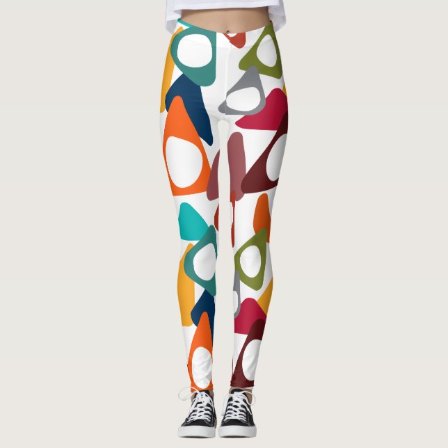 Legging Triângulos Arredondados (Frente)