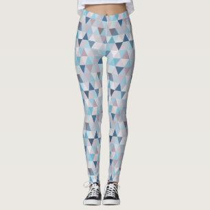 Legging Triângulos Azuis Mauve C