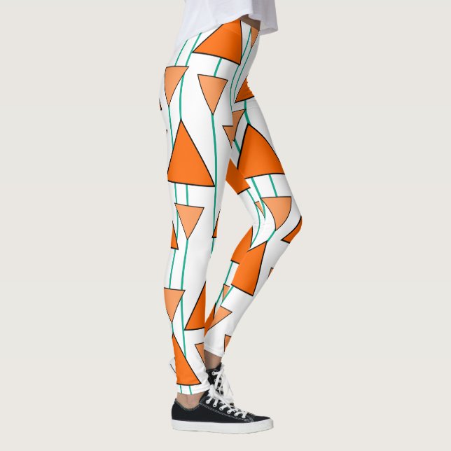 Legging Triângulos de Art Deco (Direita)