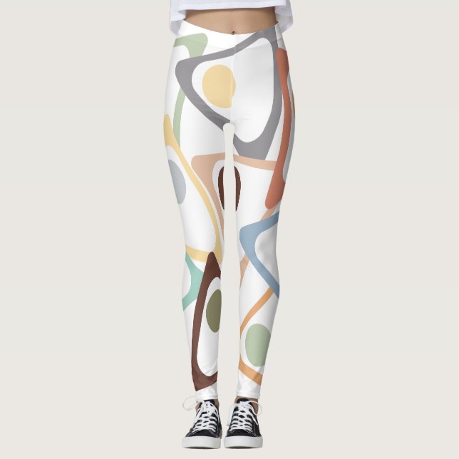Legging Triângulos de Pastel (Frente)