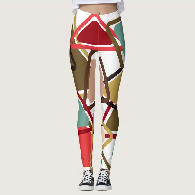 Legging Triângulos Espicosos (Frente)