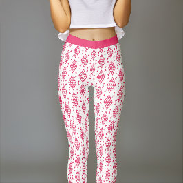 Legging Triângulos Geométricos Rosa