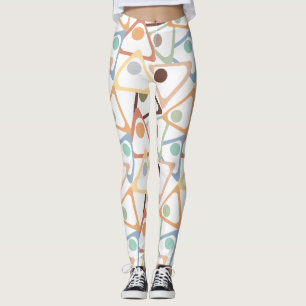 Legging Triângulos Pequenos de Pastel