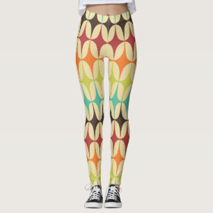 Legging Triângulos Retro: Retorno Geométrico do Padrão