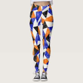 Legging Triângulos, Rhombuss, Trapezoides Padrão Sem Costu