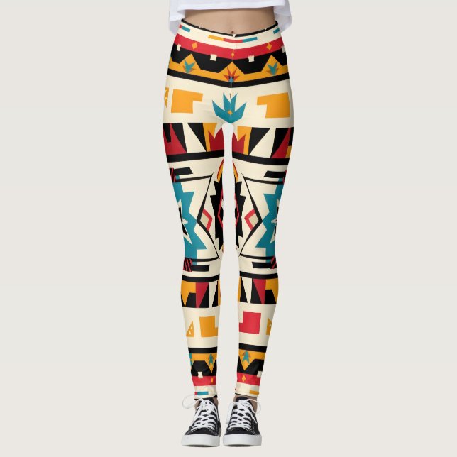 Legging Tribal Aztec (Frente)