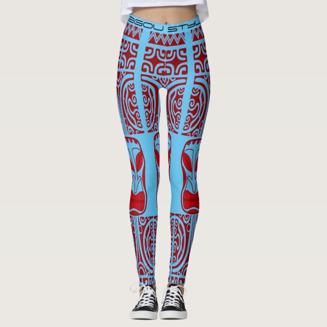 Legging Tribal Tatoo (Frente)