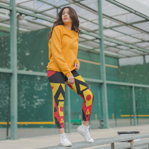 Legging tribo aborígene