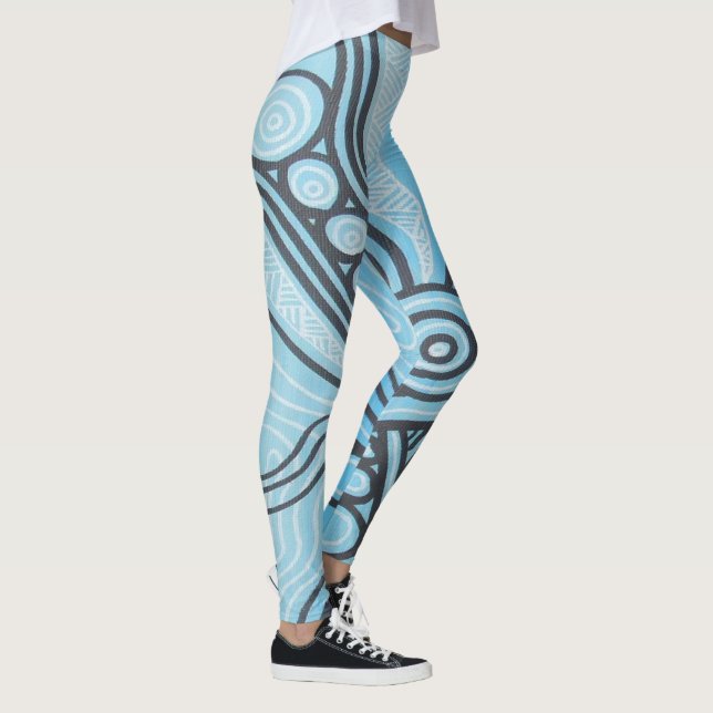 Legging Tribo da Ilha (Direita)