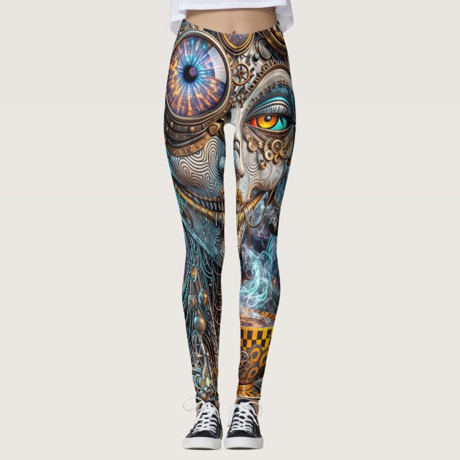 Legging trifo-galinheiro (Frente)