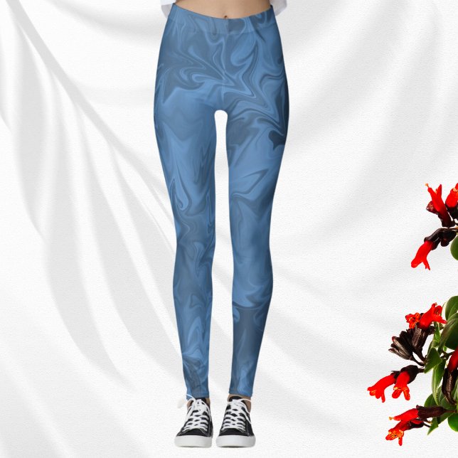 Legging Trilha Azul Moderna (Criador carregado)
