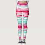Legging Trilha de Aquarela Magenta Cia-Magenta Moderna<br><div class="desc">Padrão moderno de distribuição de cor de água magenta ciano padrão de distribuição de cor de água feminina apresenta um padrão moderno de faixa de cor de água ciano e mageneta. Presente perfeito para ela no aniversário, mãe no Dia de as mães, irmã ou bestie no Natal e feriados. Elaborado...</div>