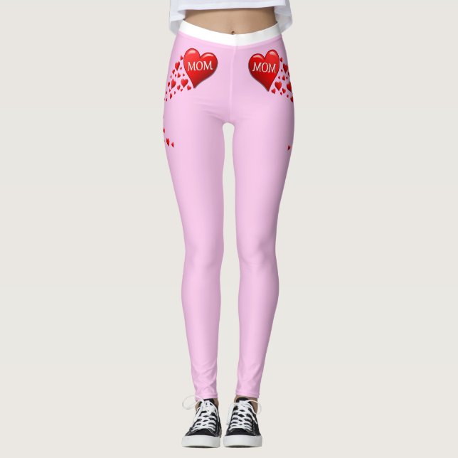 Legging Trilha de Corações- (Frente)