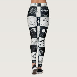 Legging Trinta, Abstração Biomórfica - Kandinsky