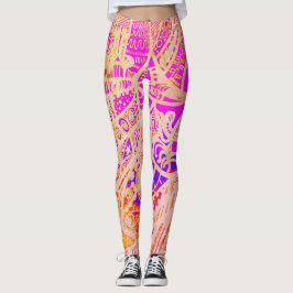 Legging Trippy Pink Boho