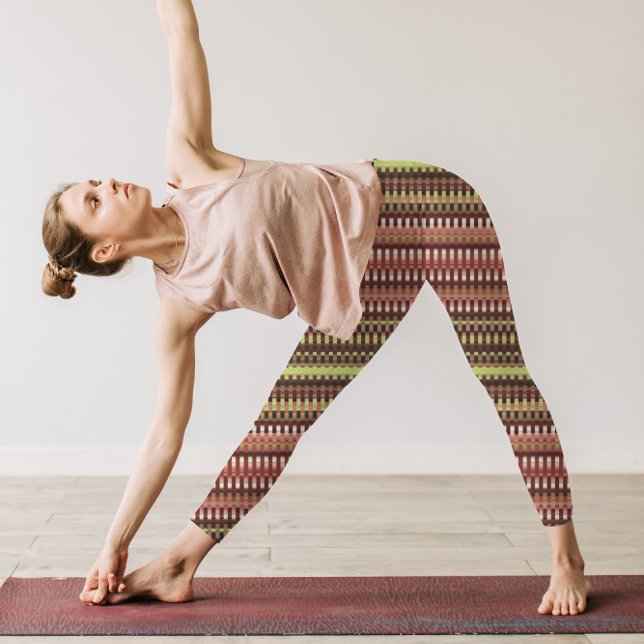 Legging Trippy Stripes Terthy Cores Legal Psicodélicas (Criador carregado)