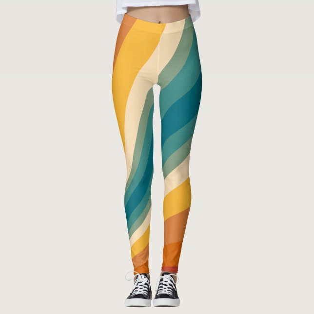 Legging Triturado multicolorido (Frente)