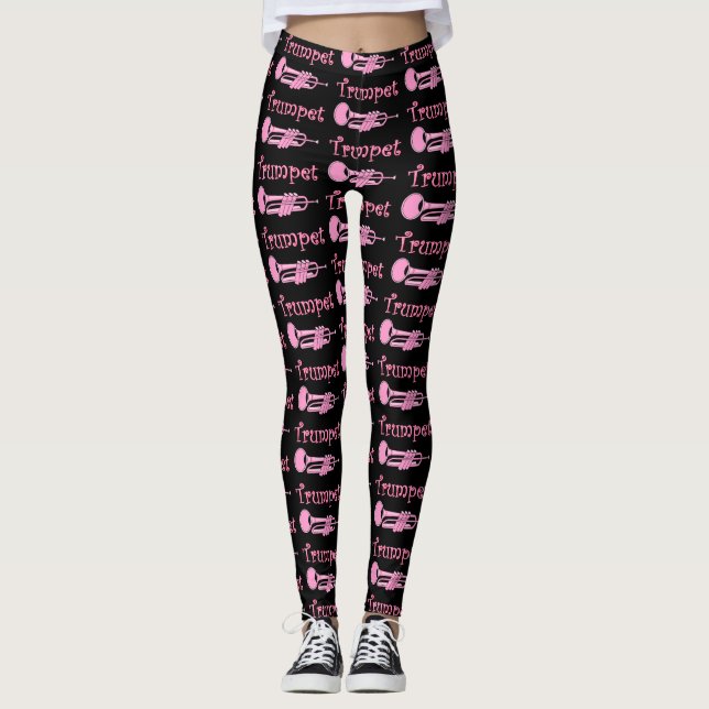 Legging Trompete Rosa (Frente)