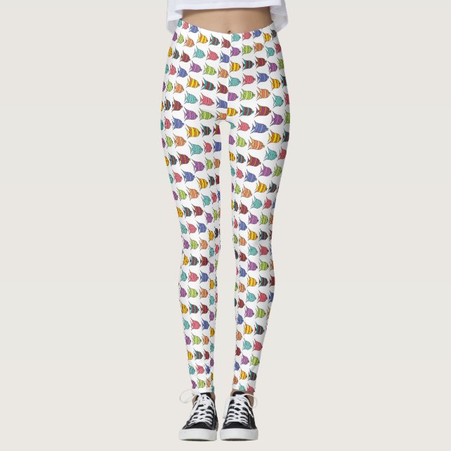 Legging Tropical Peixe Tropical Thunder_Cove multicolor (Frente)