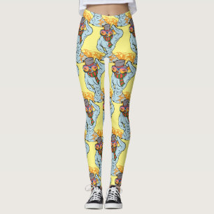 Legging Tropical Snowman Tropical Férias Tropicais Thunder