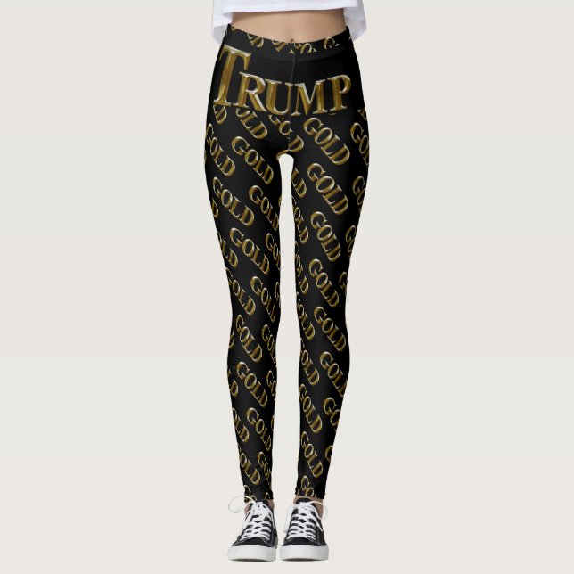 LEGGING TRUMP EUA DOURADO (Frente)