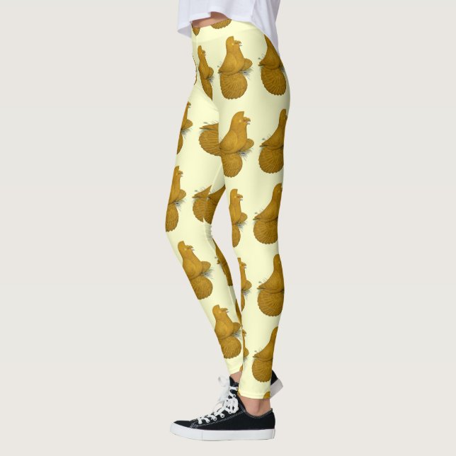 Legging Trumpeter Pigeon Amarelo (Esquerda)