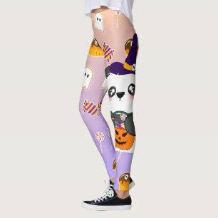 Legging Truque ou Tratamento de Bebê Bonito