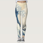 Legging Tsunami<br><div class="desc">Tsunami de Hokusai no século XIX;legendas</div>