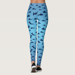 Legging Tubarões e mais tubarões