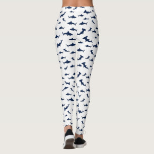 Legging Tubarões e mais tubarões